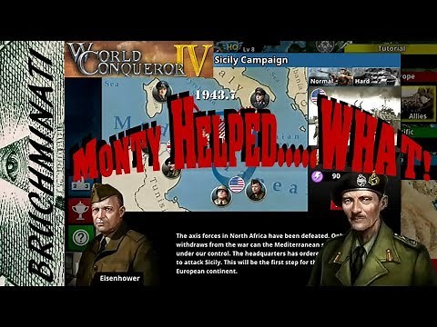 Allies Campaign Sicily Campaign #4 (No Upgrades) World Conqueror 4