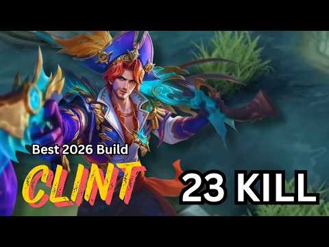 SEASON 40 FIRST MATCH 😱🔥 23 KILL CLINT ONE SHOT BUILD! (BACK TO EPIC)