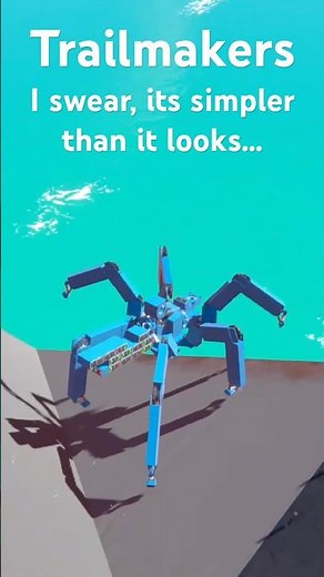 Trailmakers - any ideas for builds?#trailmakers #walker #tutorial 😭#mech
