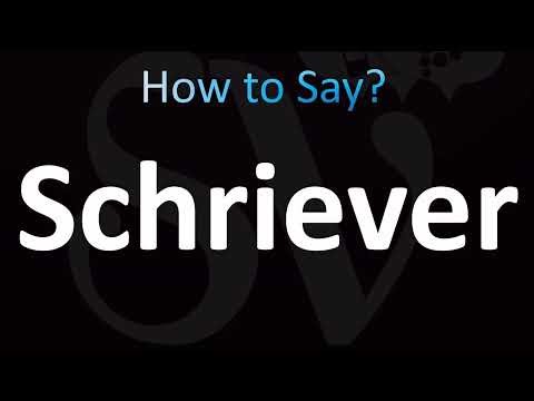 How to Pronounce Schriever (CORRECTLY!)