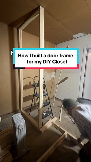DIY Closet Door Frame Building Guide