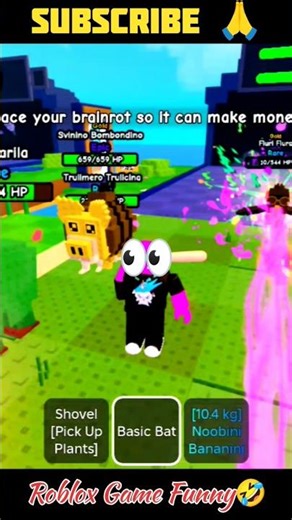 🤣Plants Vs Brainrots lol Roblox Funny and Video #roblox #viral #shortsfeed #shortvideo #funny