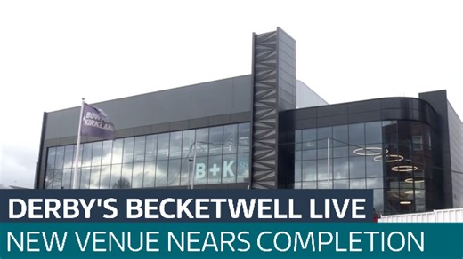 New multi-million pound performance venue in Derby nears completion - Latest From ITV News