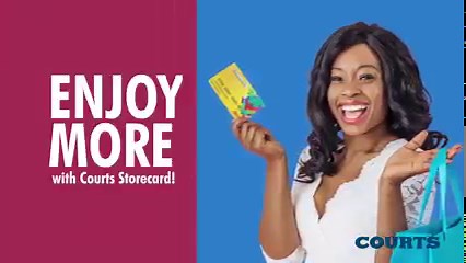 Enjoy more with your Courts Storecard! More shopping at partners islandwide, exclusive offers just for you, plus get 10% off your first swipe at Courts. Visit readyfinancecaribbean.com/barbados for more information. | Courts Barbados
