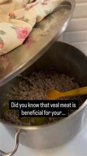 PharmDr. Simona CFMP/ Business owner | I love veal and beef meat, here are some of health benefits for you: Cooked veal is a lean, nutrient-dense meat, offering high-quality... | Instagram