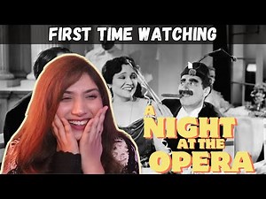 A Night at the Opera MOVIE REACTION (first time watching) Marx Brothers