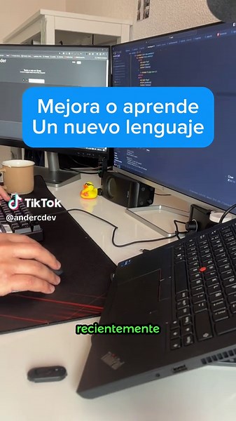 Quieres aprender a programar pero no sabes por dónde empezar? 🤔 Yo estoy comenzando con Python en @Excercim y me está encantando 🐍💻. Esta plataforma hace que todo sea más fácil y práctico. 🚀 ¿Qué lenguaje de programación te gustaría aprender? 🤓👇 💡 Nunca es tarde para empezar. ¡El futuro es de los programadores! #Programación #Python #AprenderAProgramar #CodingLife #Excercim #Desarrollo #Frontend #CodeTips #ComunidadTech #Programadores #TechEnEspañol #creatorsearchinsights