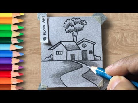 Unlock Your Inner Artist: Step-by-Step Guide to Drawing the Perfect House! 🏡✨
