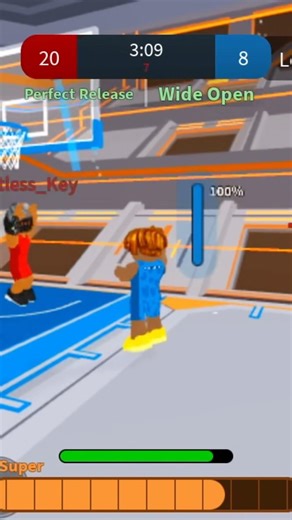 TOUGH LAYUP OVER HEARTLESS_KEY #roblox#basketball#layup#fyp#gaming#billieeilish#shorts