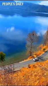Feast your eyes on the serene color blue. Check out the beautiful scenery of Lugu Lake in SW China's Yunnan province. #AmazingChina | People's Daily, China