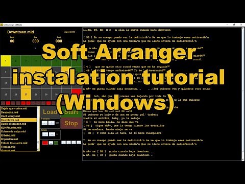 Soft Arranger instalation tutorial (for Windows)