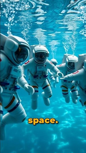 How Do Astronauts Train for Space? 🚀💪 #space #facts