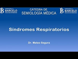 Respiratory Syndromes Seminar