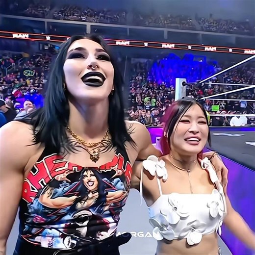 Kabuki Warriors Attack Rhea Ripley & Iyo Sky 😱🔥 | Shocking WWE Chaos | #shorts #rhearipley #wwe