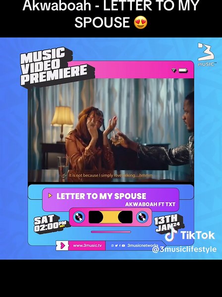 Akwaboah - LETTER TO MY SPOUSE 💌 New Music Video 2024