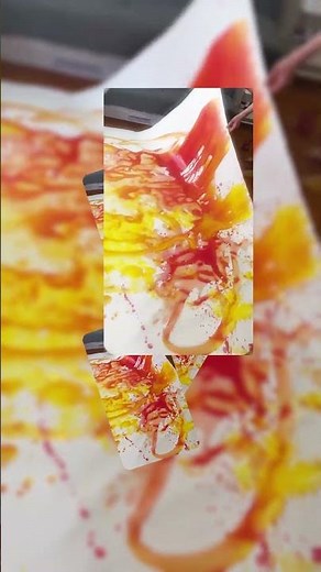 POV: Creating A Luxury Abstract Painting With Flowing Paint