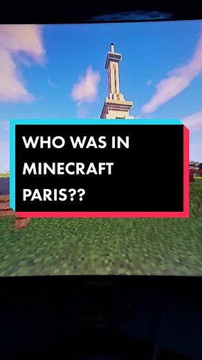 Exploring Minecraft Paris During World War 2