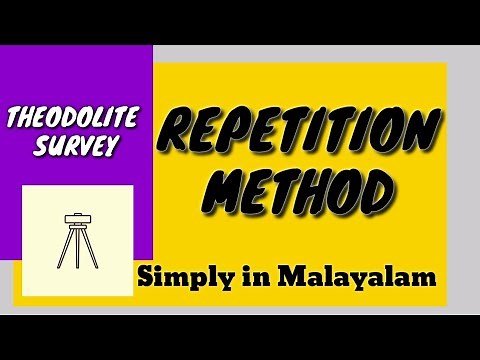 Repetition Method by theodolite survey