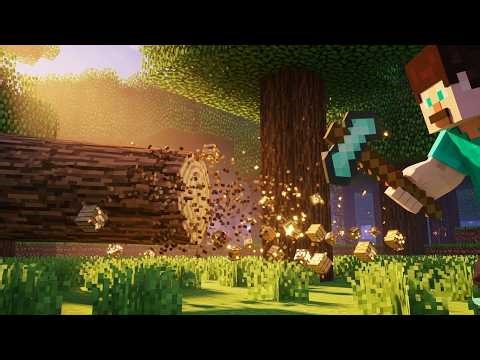 Minecraft ASMR: Cutting Trees for Sleep 💤 (No Talking, Relaxing Sounds)