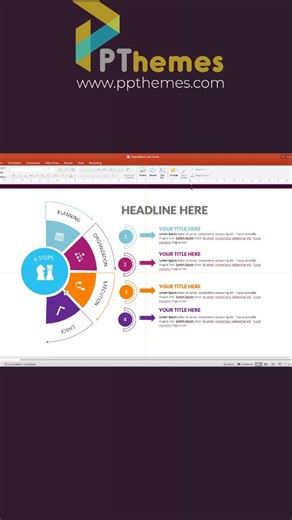 Free Powerpoint Templates & Tutorials on Instagram: "I absolutely adore how this infographic looks! It truly adds a professional touch to any presentation and is quite simple to design. However, if you're looking to save some time on the design process, you can easily download it for free. This way, you'll create a fantastic presentation that your audience will surely appreciate. All of my templates are available for free and can be downloaded at PPThemes.com. Enjoy! #freedownload #freewebsites