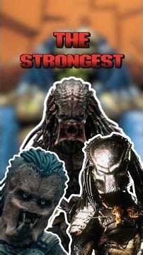 Who Is The Strongest Predator? #predator #yautja #xenomorph