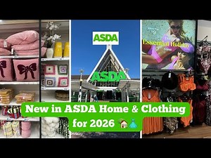 NEW in ASDA 2026 🏡👗 Asda Living Home Decor, Garden and Asda George Clothing 🩷