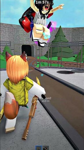 MURDERER ROUND 🔥 #mm2 #roblox #murdermystery2
