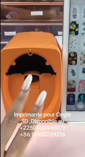 Imprimante à ongles 3D#nailprinter #nails #nailart #02nails #o2nailsprinter #o2nailprinter #viral #nails# Ongles