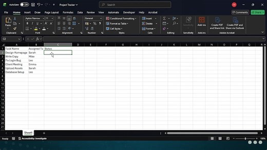 Office Training with Itu on Instagram: "Tired of inconsistent data entry? 😤 "In Progress," "in-progress," "WIP"... Pick one! Drop-down lists are the secret to clean, error-free spreadsheets. 🎯Here's what you'll learn: ✅ How to create a drop-down menu in Excel ✅ Why this prevents typos and formatting nightmares ✅ How to make data validation work for you Your VLOOKUPs, PivotTables, and formulas will THANK YOU! 🙏 💡 Pro tip: Use this for status updates, categories, product names, or any field wh