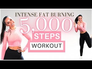 5000 Steps in 30 Min | Fast Walking Workout to Burn Calories 🔥 Super Sweaty & Fun!
