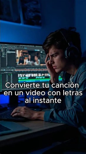 Convierte tu canción en un lyric video en minutos 🎵🔥