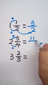 convert mixed numbers to improper fractions | Fraction Tricks