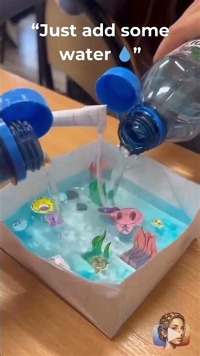 👉 “Paper Fish That Really Swim! 🐟💧 Magic or Science?