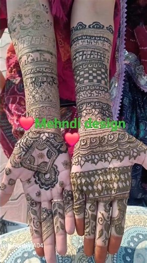 ❤️🥰simple mehndi design #mehandi #mehndi design