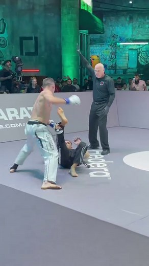 62K views · 270 reactions | Perfect timed leg kick to upset his opponents balance | Karate Combat | Facebook