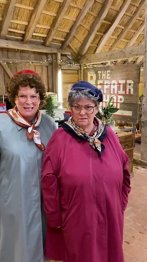 Special Episode of The Repair Shop with Dawn French & Jennifer Saunders for Red Nose Day on BBC One