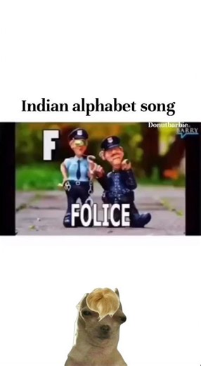 Indian alphabet song #memes #funny