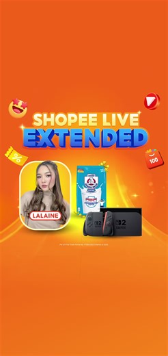 It's the last day of February pero hindi pa tapos ang FEBtastic deals sa Shopee Live Extended 🧡 Watch now to get sulit deals and up to 50,000 Shopee coins 👉 https://shopee.ph/ShopeeLiveEXTENDED | Shopee