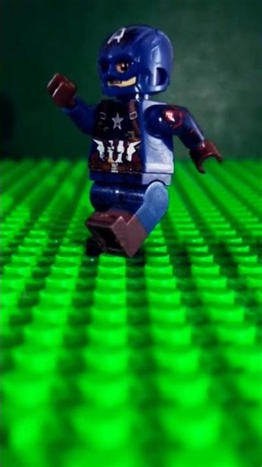 Lego stop motion Capitán America
