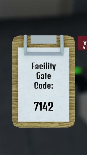 Roblox Facility Gate Code - Bake Or Die