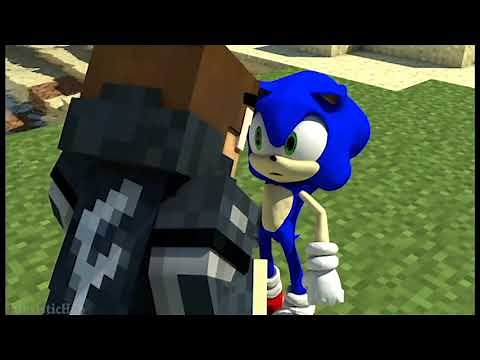 FuturisticHub. Steve Vs Sonic (Minecraft Vs Sonic The Hedgehog)