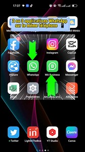 Installer 2 ou 3 applications WhatsApp avec des numéros différents sur le même téléphone portable #WhatsApp | L'Ingénieur Y