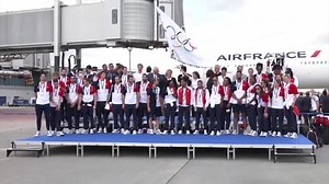 'Paris is ready' - flag lands in France for 2024 Games