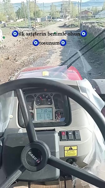 Exploring the Interior of a CASE Tractor