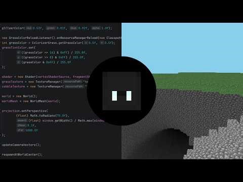 I created minecraft like game from scratch