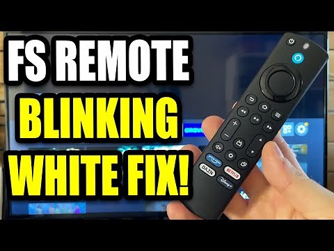 How to Fix Fire Stick Remote Blinking White - Full Guide