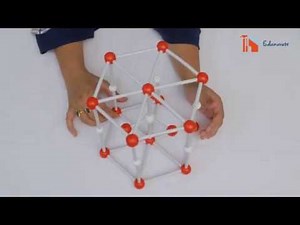 How To Make Hexagonal Closed Packing Crystal By Using Ball and Stick Chemistry Molecular Models