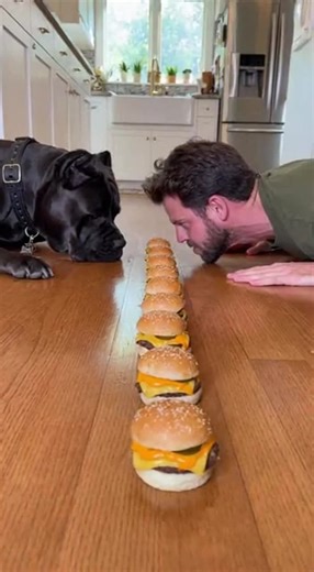 Eating Burger Challenge