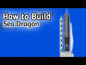 How to Build Sea Dragon+Launch Complexin in Spaceflight Simulator 1.5 | SFS |
