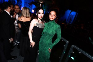 Madelyn Cline & Dove Cameron Kiss At Paris Fashion Week Amid Pete Davidson Rumours